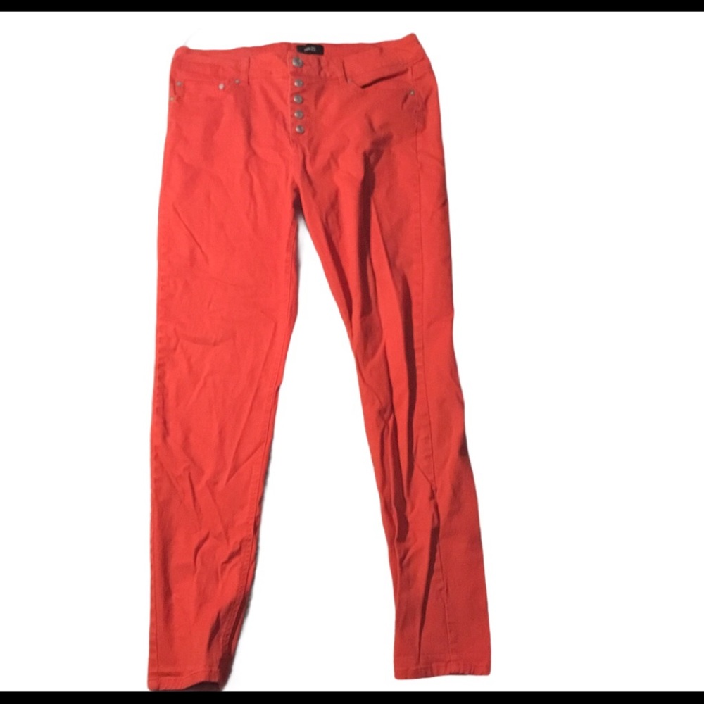High Waisted Orange Rue21  Freedom Flex Jeggings